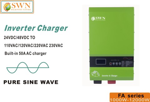 2000Watt 3000Watt 12VDC 24VDC 48VDC hot sale pure sine wave power inverter